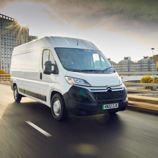 Citroen eRelay, eRelay, Citroen electric van, front, action